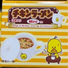 チキンラーメンミニ丼ぶりとカップセット　
