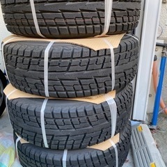 【取引き完了】日産エクストレイル純正ホイール・スタッドレス225/65R17 YOKOHA iceGUARD 4本セット