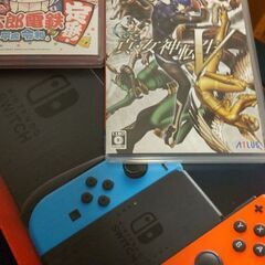 任天堂Switch　売ります。桃太郎電鉄・真・女神転生5付き