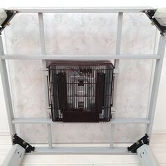  [ 無料 ! 動作良好 ! ]  こたつ ★ National ナショナル家具調こたつ DK-S75AN7-H ★ 高さ調節可能 ローテーブル テーブルのみ [ 調布市 お引き取り限定]の画像