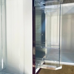 ✨2017年製✨1108番 AQUA✨ノンフロン冷凍冷蔵庫✨AQR-18F‼️の画像