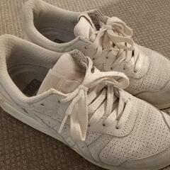 アシックス・オニツカタイガー asics Onitsuka Tiger スニーカー - スエード×化学繊維 ベージュ レディース メッシュ 靴　24.0cmの画像