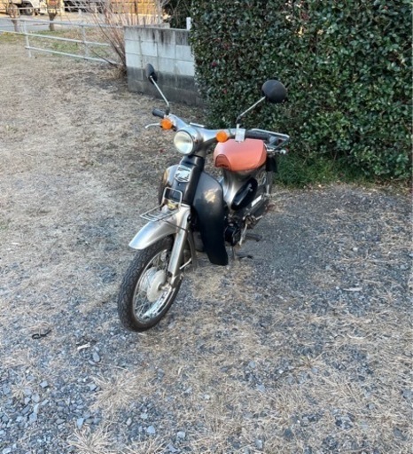 117.  ホンダ　リトルカブ　FI  4速セル付　原付　バイク　50cc   車体