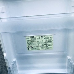 ✨2016年製✨1122番 SHARP✨ノンフロン冷凍冷蔵庫✨SJ-D14B-W‼️の画像