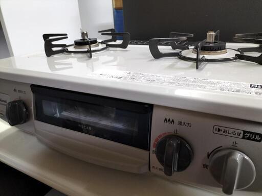 リンナイ（Rinnai)KG34NBER 都市ガスコンロ 右強火 片面水無し　2021年製