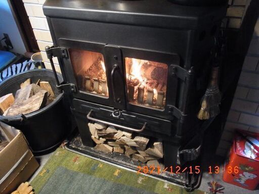 オランダ製薪ストーブ　WANDERS ALTERNA  快適に使用中のものです！