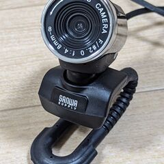 値下げ500円！WEBカメラ ブラック　サンワサプライ　CMS-...