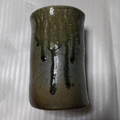 信楽焼　壁掛け花びん