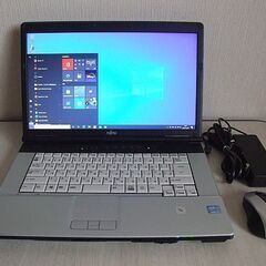 高速SSD240GB搭載　第三世代 Core i7-3520M フルHD　LIFEBOOK E742/F　ノートパソコン　（3891） 