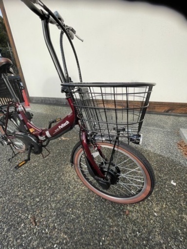 PELTECH(ペルテック) 折り畳み電動アシスト自転車 20インチ折り畳み外装6段変速8AHバッテリー