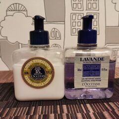 ロクシタン（開封済み）ハンドローションとハンドソープのセットです...