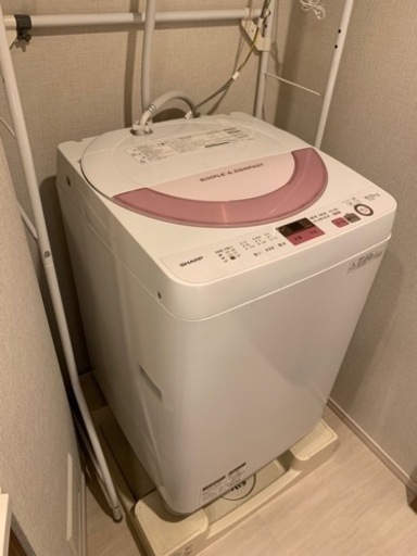 全自動電気洗濯機　シャープ　SHARP ES-GE6A-P