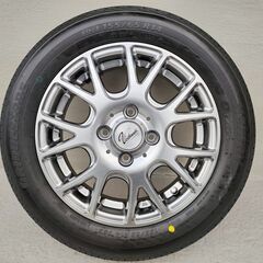 ★即納 新品４本セット 155/65R14 タイヤ・アルミホイー...