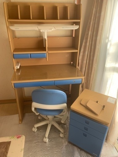 *値下げ*学習机と椅子セット