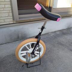 スタンド付き一輪車