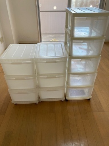 【取引中】衣装ケース3点セット