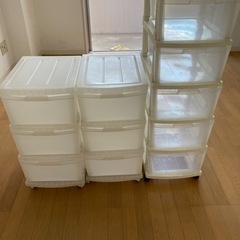【取引中】衣装ケース3点セット