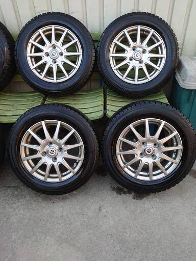 スタッドレスタイヤホイール4本セット　175/65R14　Bb、デミオ、ベレーサ、ラウム、ノート、フィットなど