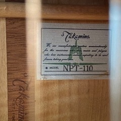 ジャンク品　タカミネ　エレアコ　NPT-110の画像