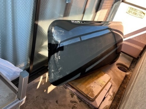 Terzo ルーフボックス 320L シンメトリック エアロ ブラック EA511B