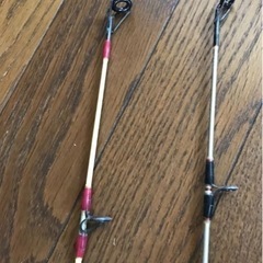 釣り竿　2本セット　(値下げしました)