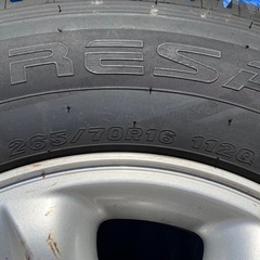 265/70r/16 スタッドレスタイヤ ハイラックスサーフ プラドetc