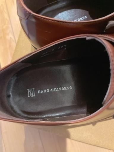 【美品】nano universe 革靴　