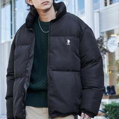 U.S. POLO ASSN./オーバーサイズ スタンドダウンジャケットの画像
