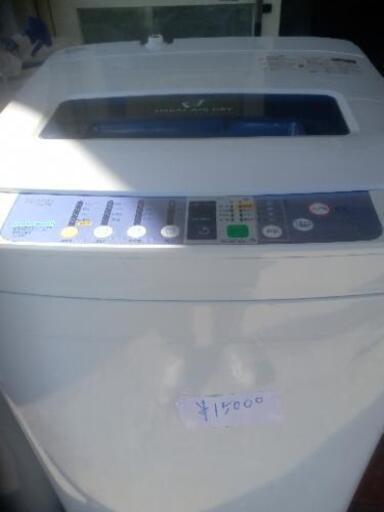分解洗浄済み洗濯機7 kg 2012年西別館においてます