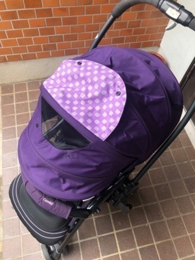 美品　COMBI メチャカルファーストa パープル