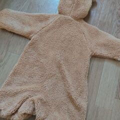 西松屋☆イノシシカバーオール·ロンパース［50-70サイズ］定価約1800円の画像