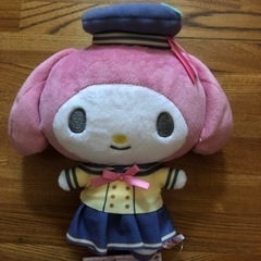 新品、未使用。 サンリオ   マイメロディ　ぬいぐるみ。 
