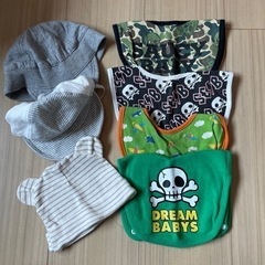 saucy baby babydoll スタイ　帽子