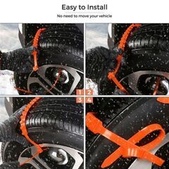 新品タイヤチェーン 簡易型 20本セットの画像