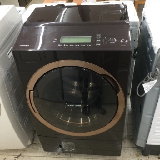 ☆12/28 TOSHIBA 11/7kg ドラム式洗濯機 2017年 TW-117E4 