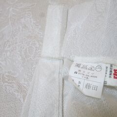 未使用　防炎レースカーテン　１枚の画像