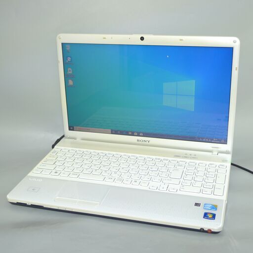 ソニー ノートパソコン 中古動作良品 15型 SONY VAIO VPCEB48FJ Core i3 4GB 750G DVDマルチ 無線 Bluetooth カメラ Win10 Office