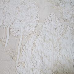 カフェカーテン用布切れ　４枚の画像