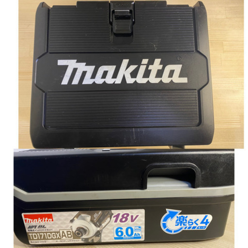 中古　マキタ TD171 18V 充電式 インパクトドライバ　セット