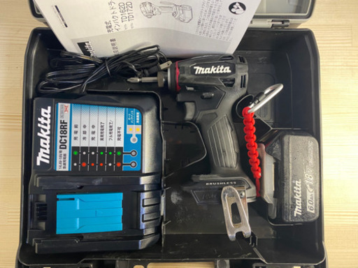 中古 マキタ　TD172 18V 充電式 インパクトドライバ　　セット