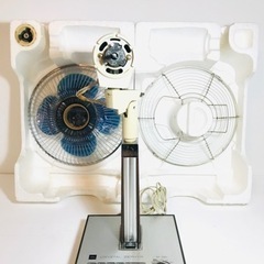 希少 昭和レトロ レトロ家電 アンティーク TOSHIBA 東芝 東芝扇風機 ハンディパック SF-30G 千日草 ホームスタンド扇 の画像