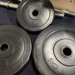 セメントダンベル　20kg×2個の画像