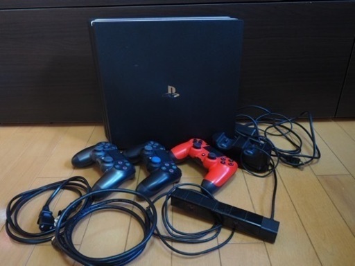 動作確認済　PlayStation®4 Pro ジェット・ブラック 1TB CUH-710…