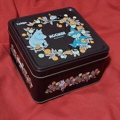 ムーミンビスケット缶(ココア)【新品未開封】