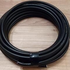 新品未使用5C 75Ω 同軸ケーブル 10m 2重シールド仕様