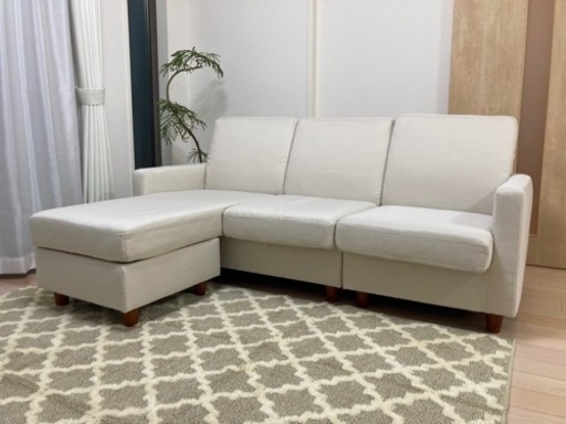 超美品　早いもの勝ち⭐︎LOWYA⭐︎ カウチ sofa 3人掛け 三人掛け　更に値下げ！