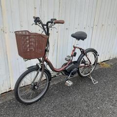 12-14電動アシスト自転車　ヤマハ　PAS CITY C　バッテリー　充電器　鍵付き　電動自転車