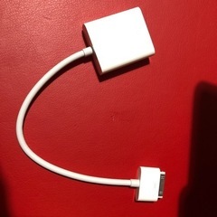 Apple VGAアダプタ　Dock