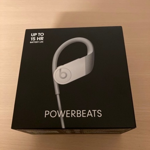 Powerbeats高性能ワイヤレスイヤフォン　残り後17時間早い者勝ち。未使用に近いです。