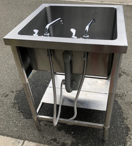 ⭐︎中古品　1槽シンク　600×600×850mm  厨房機器⭐︎